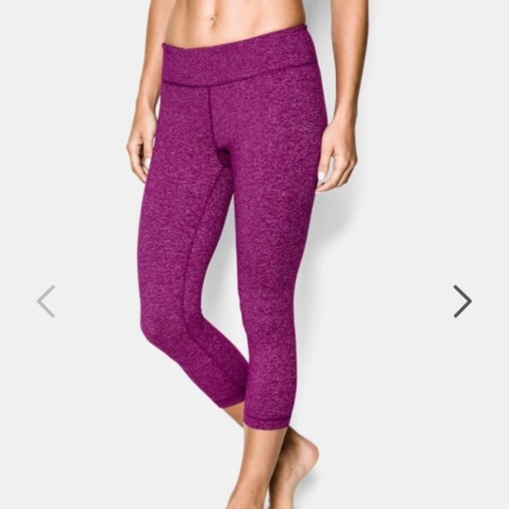 Under Armour UA StudioLux Capri Cropped Leggings Size XS VGC